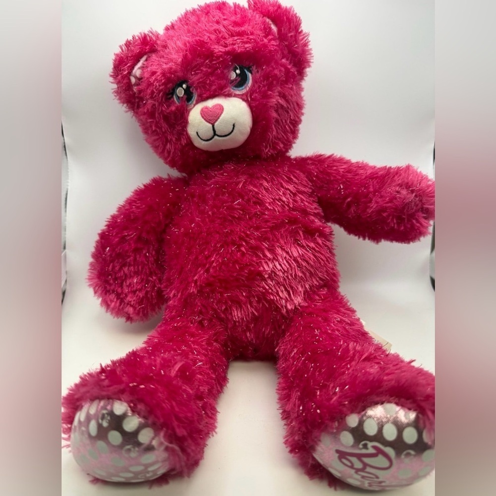 🔥🔥5/$25! Build A Bear 2018 BARBIE Pink Stuffed Animal Plush Toy